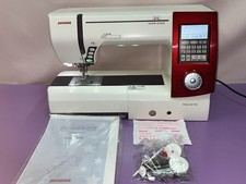 Janome Memory Craft 7700 Horizon Sewing Machine Working Used