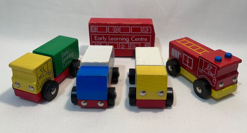 Wooden elc large trucks - wooden,
