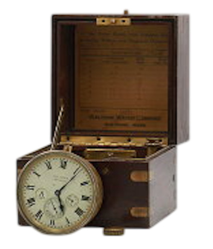 Waltham marine chronometer - waltham,