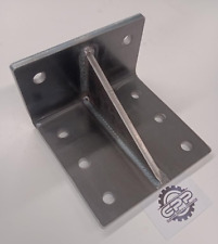 Mezzanine RSJ Floor Brackets with gusset 200mm Angle 10mm Thick Bolt on
