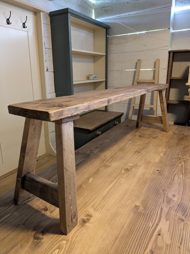 Rustic farmhouse trestle style - trestle,