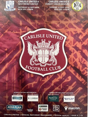 Carlisle united southend - united, v
