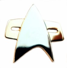 Star Trek Metal Gold Plate Pin