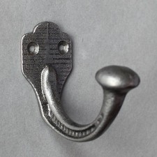 1 x CAST IRON COAT HOOK