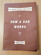 Vintage 1950s (The Modern Car Easy Guide Series 1) How A Car Works. Booklet