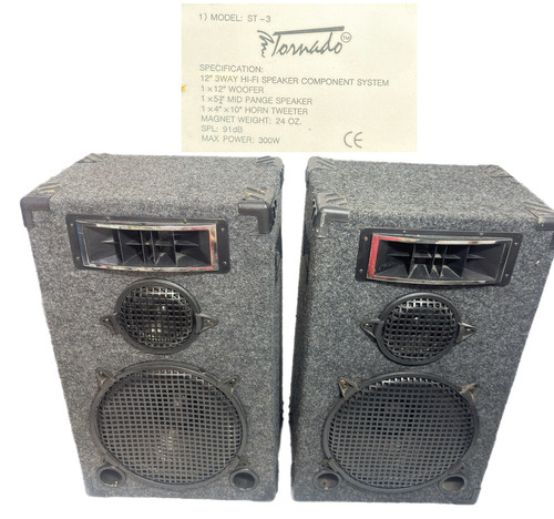Tornado speakers pair - tornado,