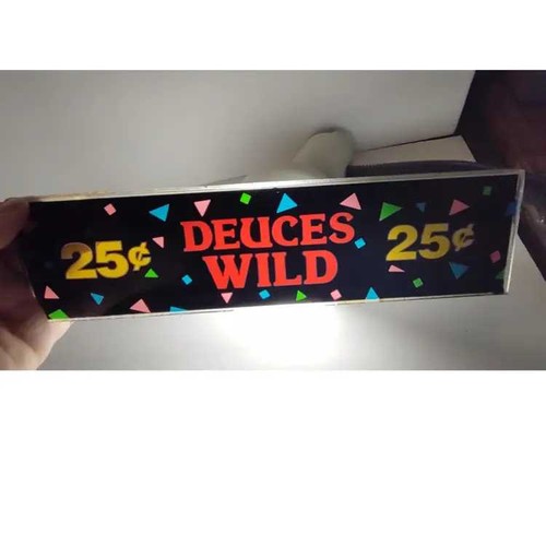 Vintage deuces wild - vintage, 25¢