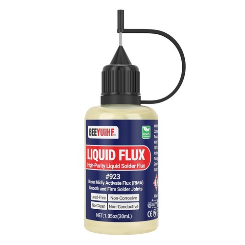 Liquid solder flux dropper - liquid,