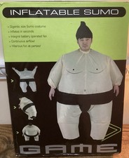 Inflatable Sumo Wrestler Costume Suit Fancy Dress