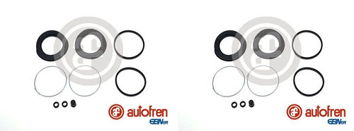 Front left and right - front,