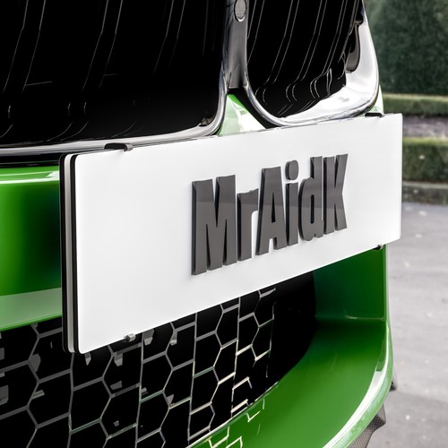 Number plate hangers car - 4x,