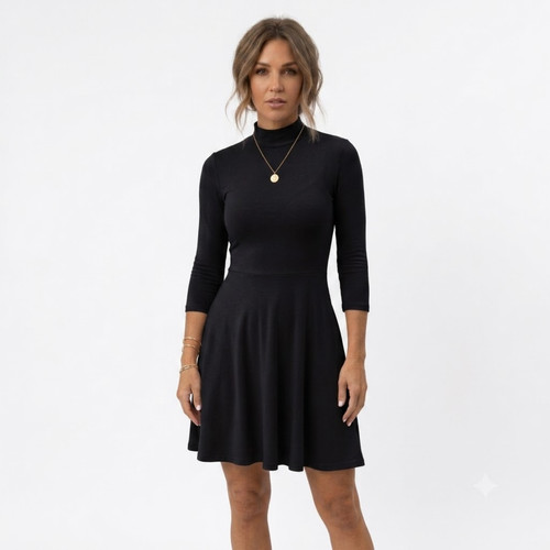 Women turtle neck long - turtle,
