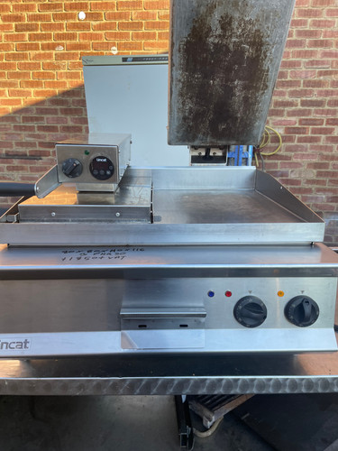 Double burner countertop press