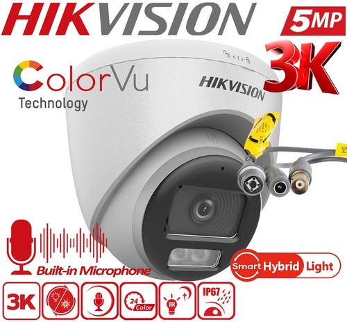 Hikvision colorvu 5mp cctv - 3k,