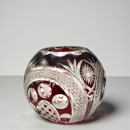 Bohemian ruby cut clear - bohemian, to