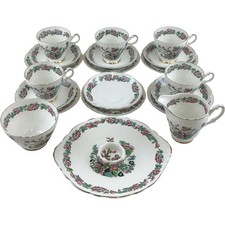 Argyle Bone China Tea Set