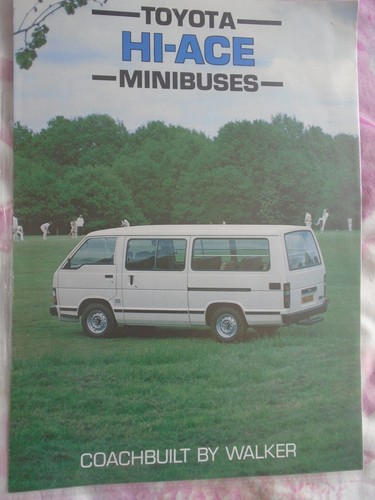 Toyota ace minibuses - hi-ace,