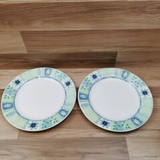 2 x Churchill Ports of Call Sussex Jeff Banks  26.5cm  Dinner Plates