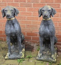 Pair Of Large Stone Hunting
