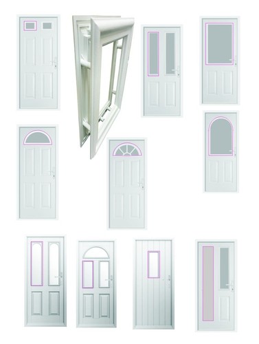 Composite door glazing - composite,