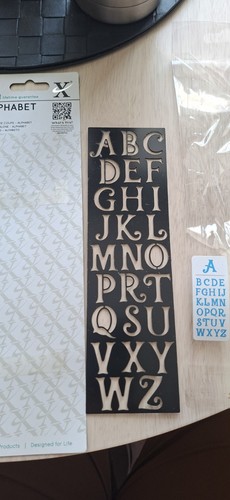 Cut alphabet die alice - die,