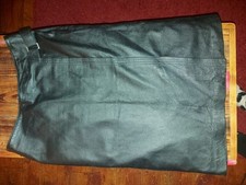 Sexy Black Genuine Leather