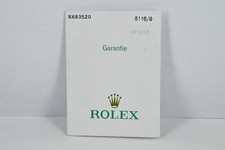 Rolex Cellini Garantie Papers