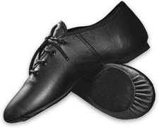 Lace Jazz Dance Shoes Black