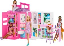 Barbie Getaway Doll House With Accessories Playset Toy