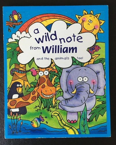 Personalised wild note - personalised, "a
