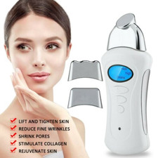 Handheld Galvanic Spa Facial Face Skin Lifting Body Slimming Massager Machine