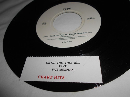 Five until the time - is, through
