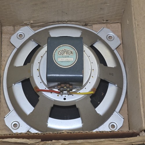 Vintage isophon speaker - isophon,