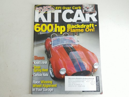 Kit car magazine cobra - kit,