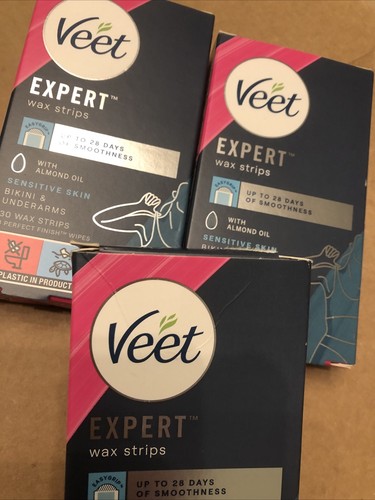 Veet expert wax strips - veet,