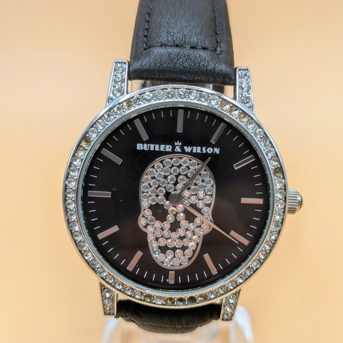 Butler wilson skull crystal - butler, &