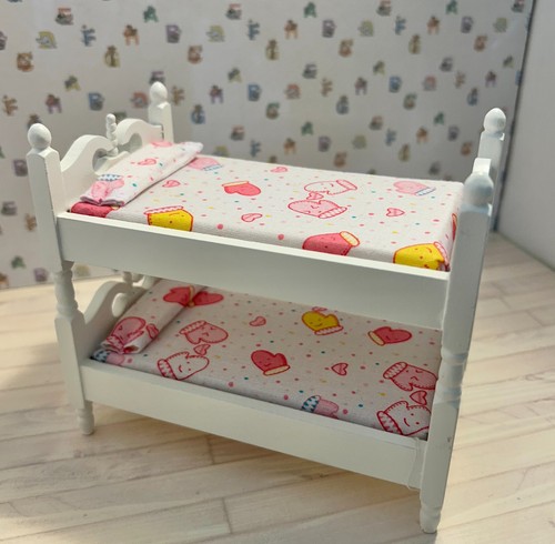 Doll house white wooden - doll's,