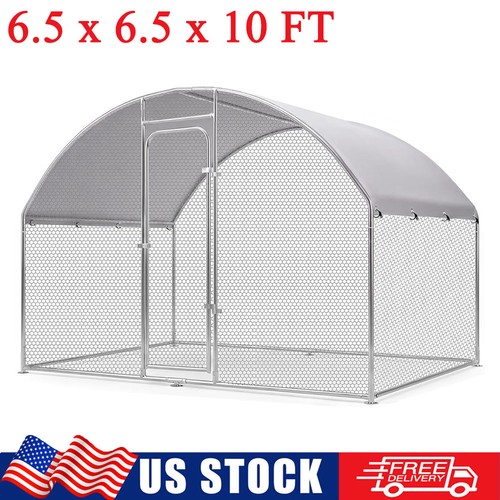 Metal walk chicken coop - walk,
