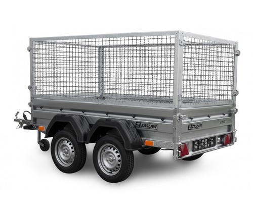 Cage trailer 8x4 twin axle - trailer,