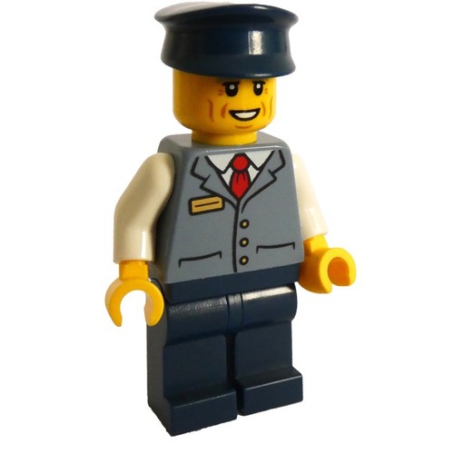 Lego city bus - bus, driver