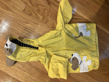 Baby 12 Month Rain Jacket Boy Girl Dog Yellow Great Condition London Fog