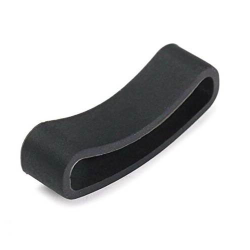 Silicone watch strap loop - watch, band