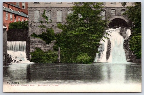 Antique connecticut postcard - antique,