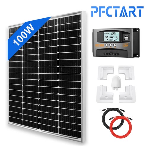 100w solar panel kit with - solar,
