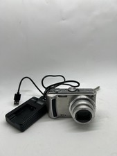 Panasonic Lumix DMC TZ4 8.1MP Digital Camera, Silver Tested With Charger
