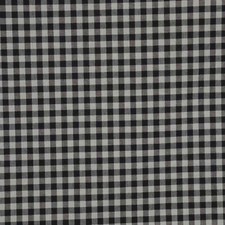 Gingham Check Duck Egg & Black