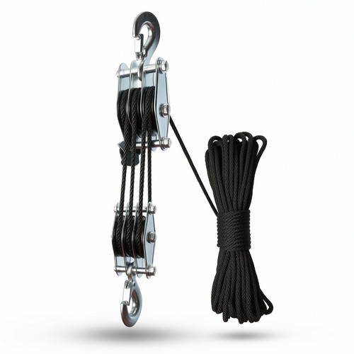 Rope pulley hoist smooth - pulley,