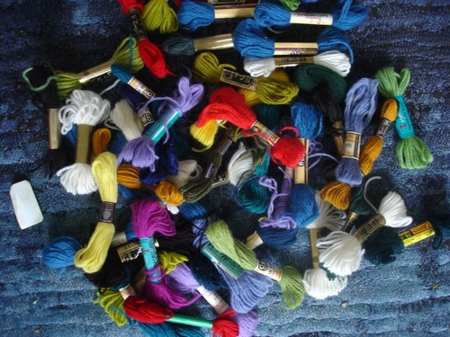 Job lot skeins vintage - lot,, 50