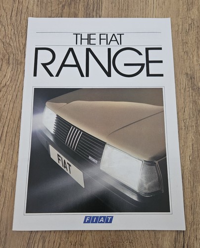 Fiat range 1985 sales - range, uk