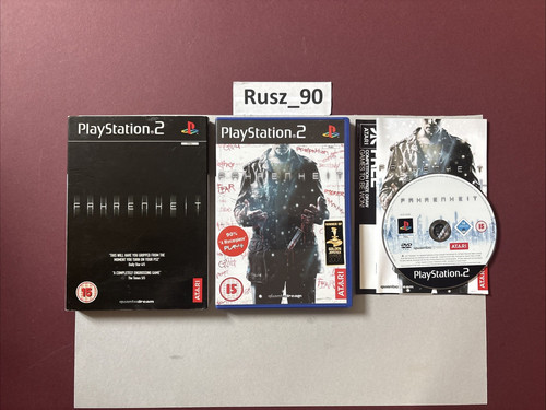Fahrenheit ps2 playstation - ps2, 2